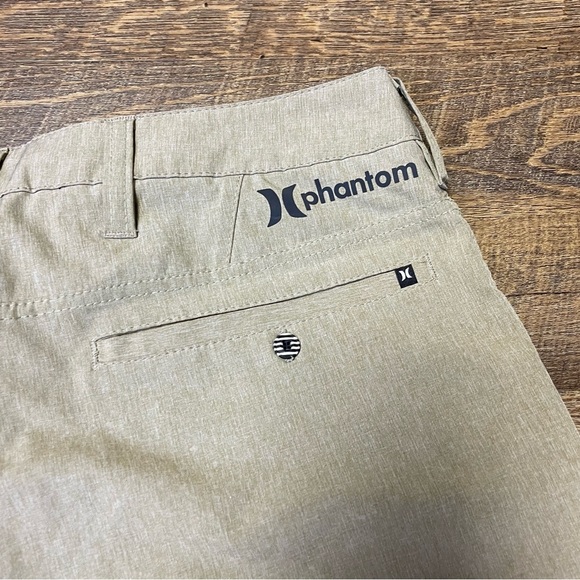 Hurley Phantom Tan Hybrid Walk Shorts Mens 29 Surf Casual Boardshorts - Picture 7 of 10